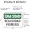 Signmission 5 in Height, 7 in Width, Vinyl Decal, Rectangle, Spanish OS-2PACK-BC-D-57-L-10045 - alternate 2